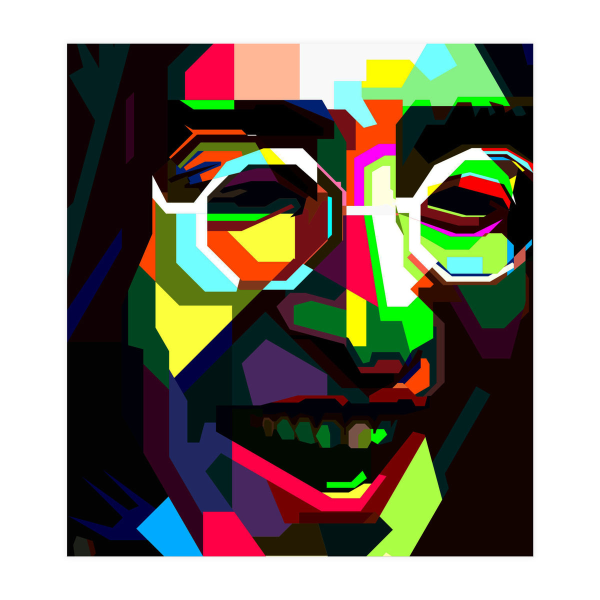 John Lennon Legend Pop Art WPAP (Print Only)