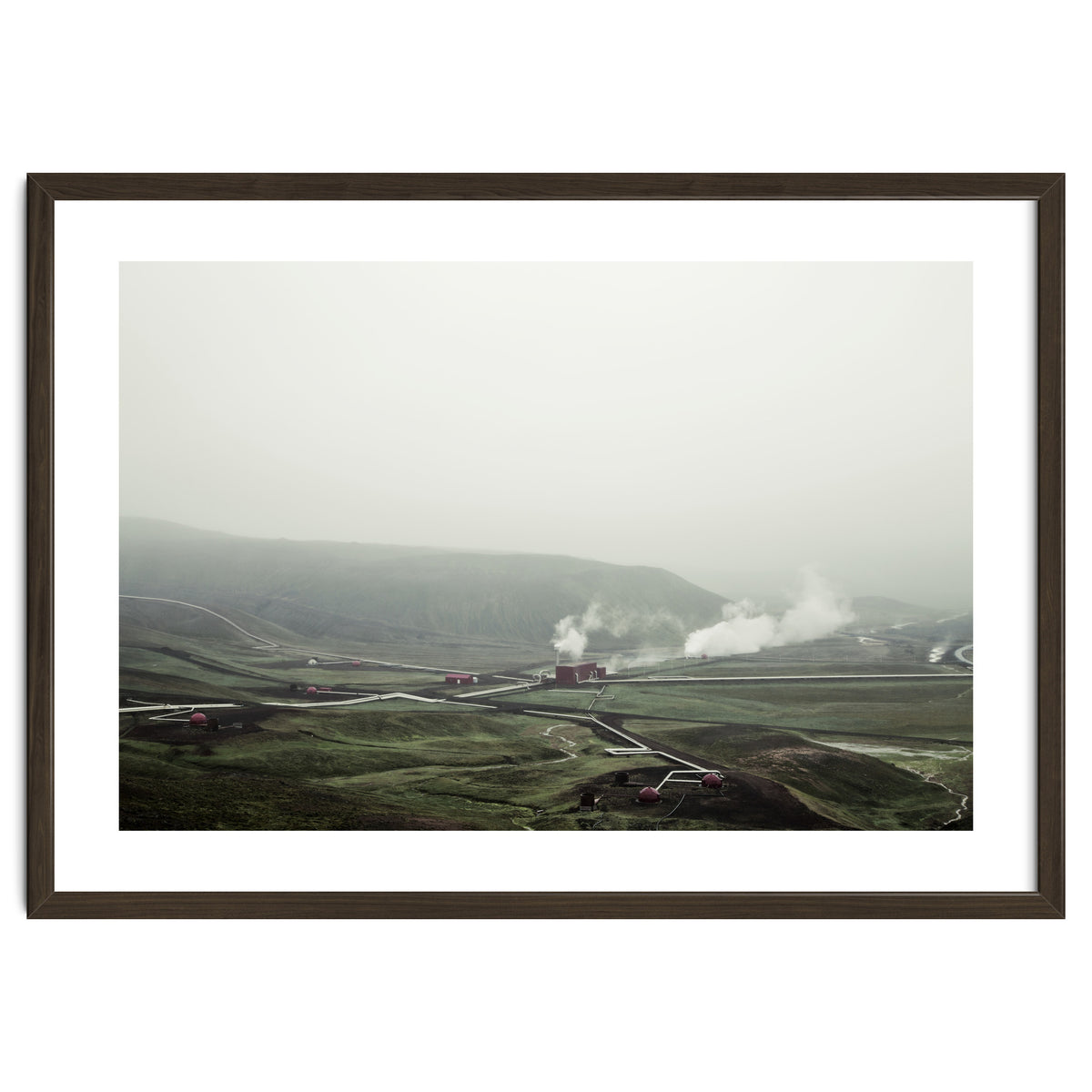 Geothermal Pipe Line - Iceland