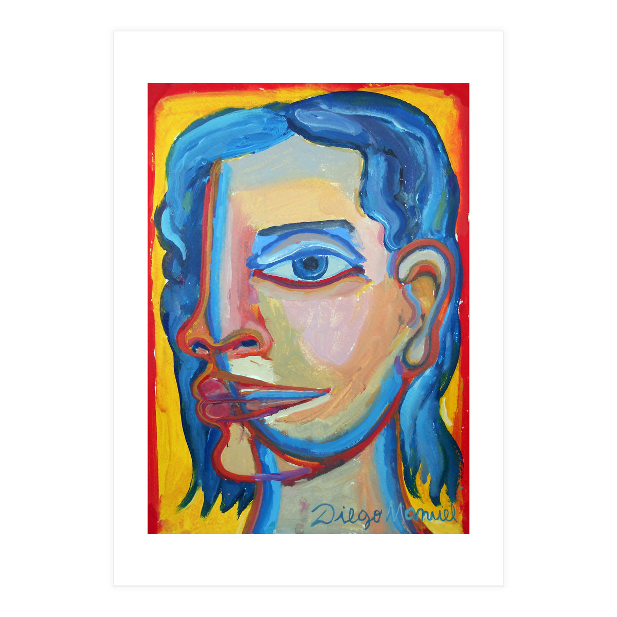 Cabeza De Mujer 28 (Print Only)