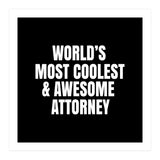 World's most coolest and awesome attorney (Print Only) thumbnail