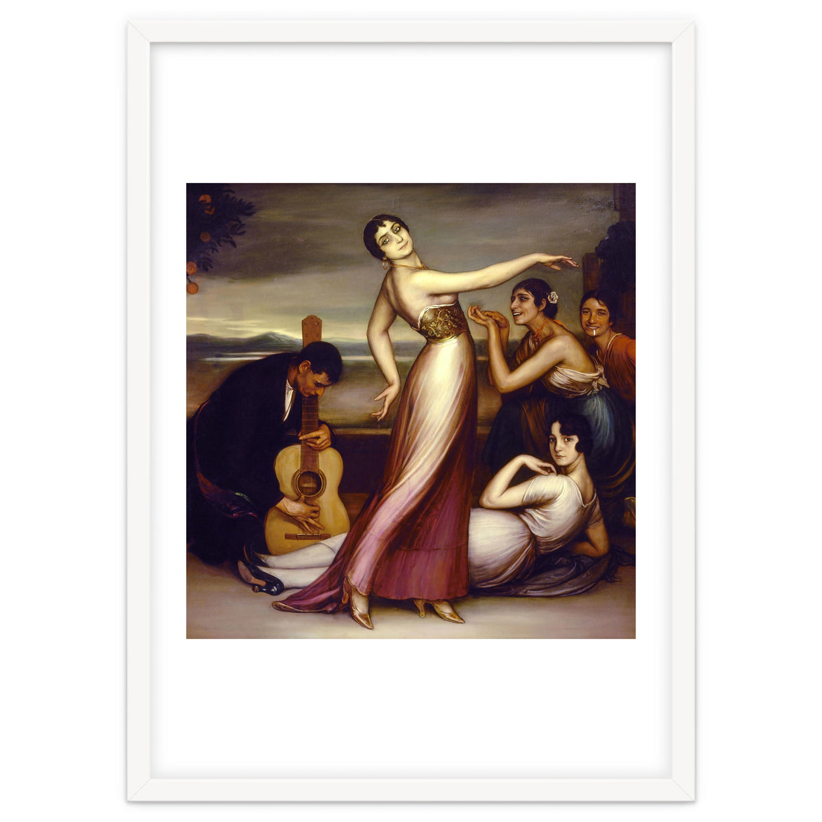 An Allegory of Happiness - 1917 - oil on canvas - 161x157 cm.