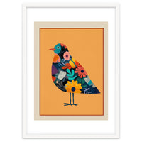 Floral Bird I