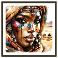 Desert Jewels Tuareg Woman Portrait
