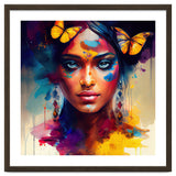 Butterfly Crown Hindu Portrait thumbnail