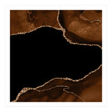 Brown & Gold Agate Texture 04 (Print Only) thumbnail