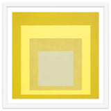 JOSEF ALBERS - HOMAGE TO THE SQUARE YELLOW WHITE thumbnail
