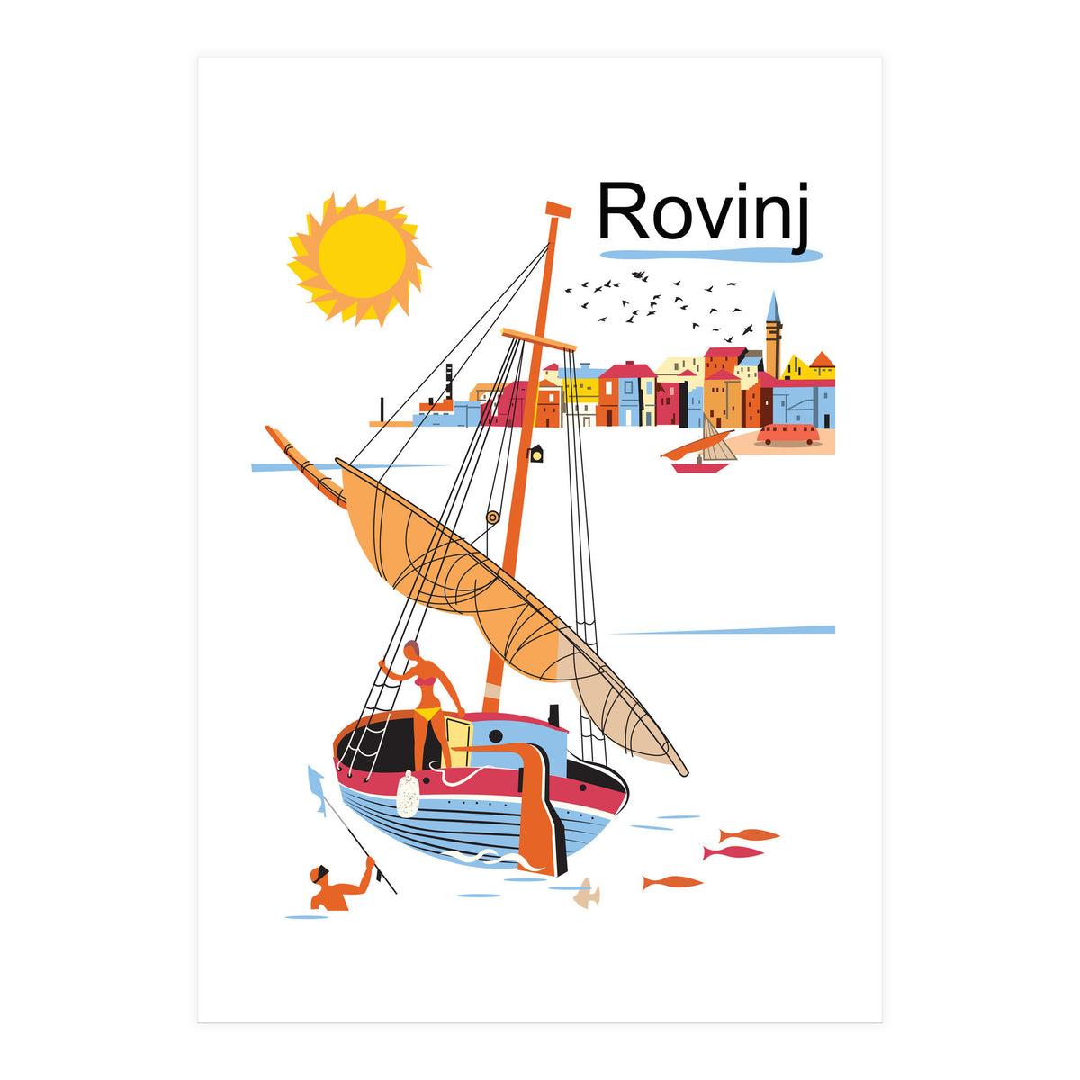 Rovinj, Croatia (Print Only)