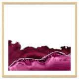 Burgundy & Silver Agate Texture 16 thumbnail