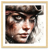 Fierce Pirate Captain Portrait thumbnail