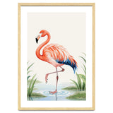 Flamingo Watercolor Illustration thumbnail