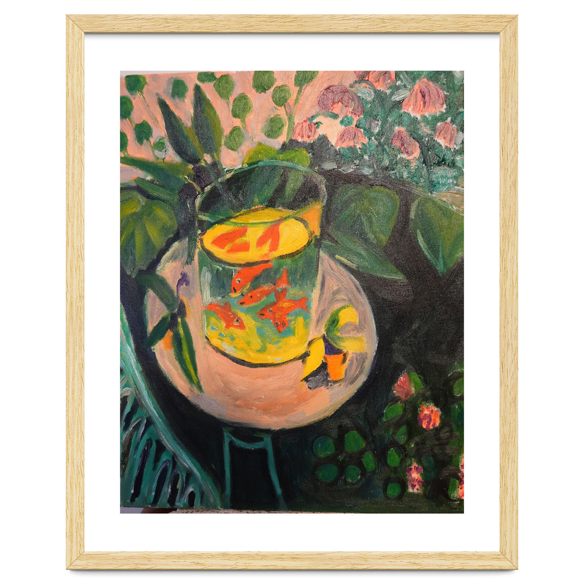 Still Life Fishes Oil Painting