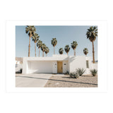 Palm Springs Modernist Home, Mid-Century Architecture Photography, Desert Minimalism (Print Only) thumbnail