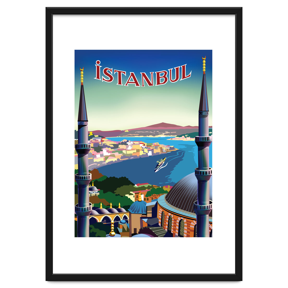 Istanbul, Turkey, Aerial View