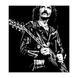 Tony Iommi American Musician Legend In Grayscale (Print Only) thumbnail
