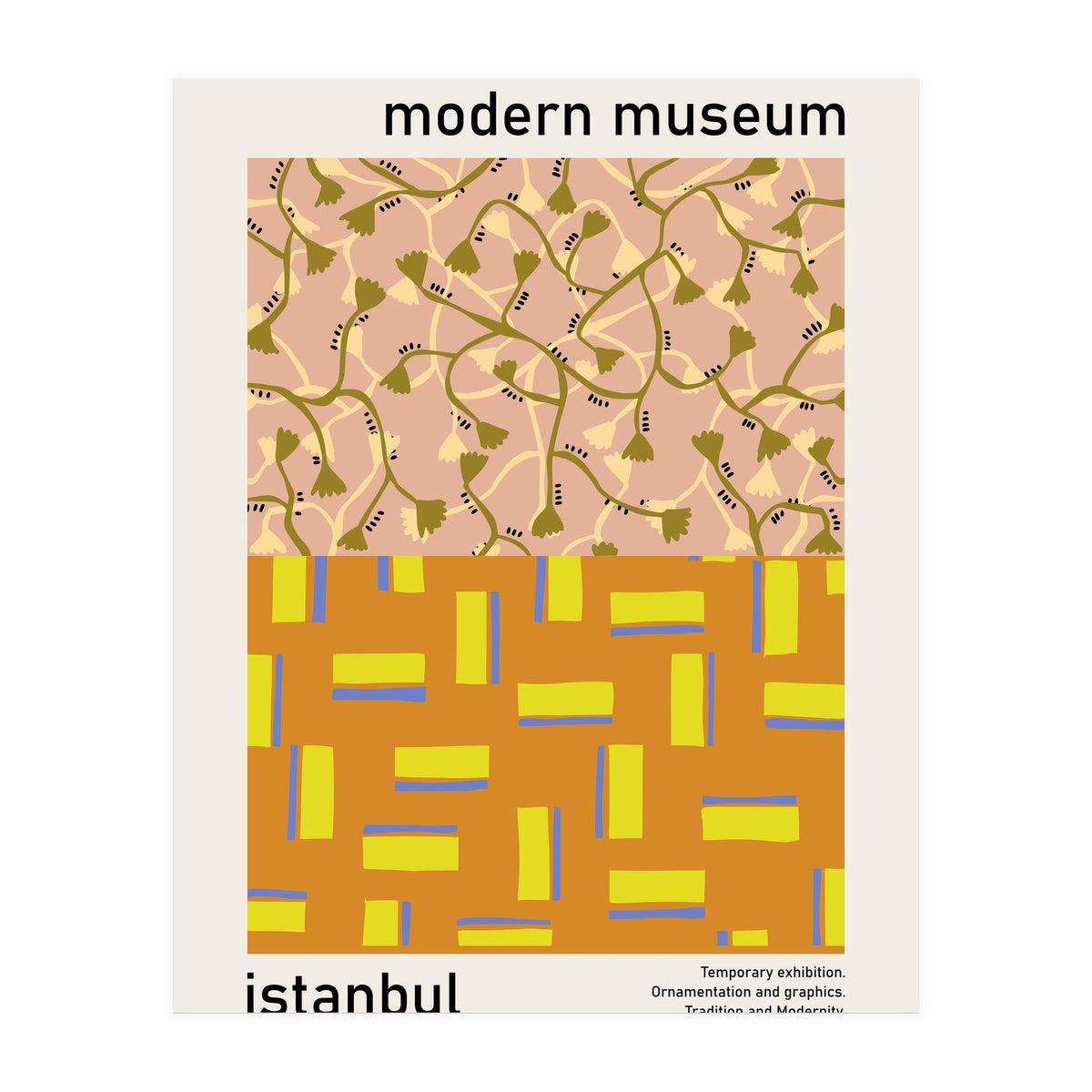 modern museum istanbul (Print Only)