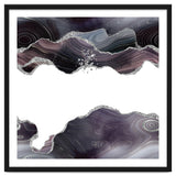 Black & Silver Glitter Agate Texture 07 thumbnail