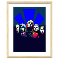 OASIS British Rock Band Art WPAP Trending Now