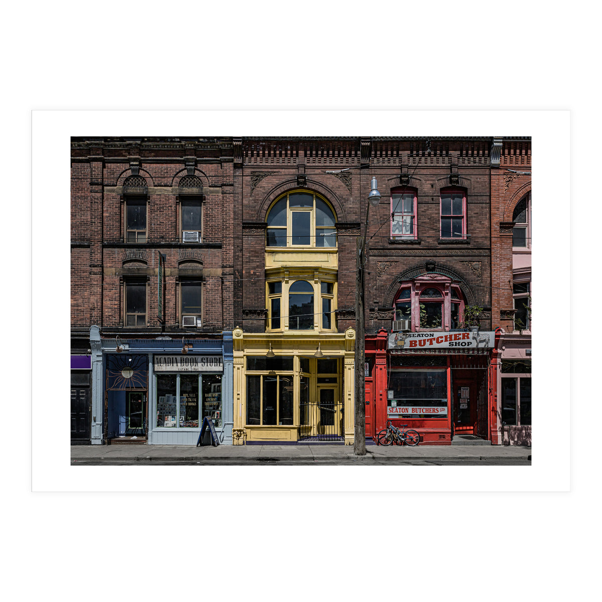 Books and Bistros and Butchers No 8 Color Version (Print Only)