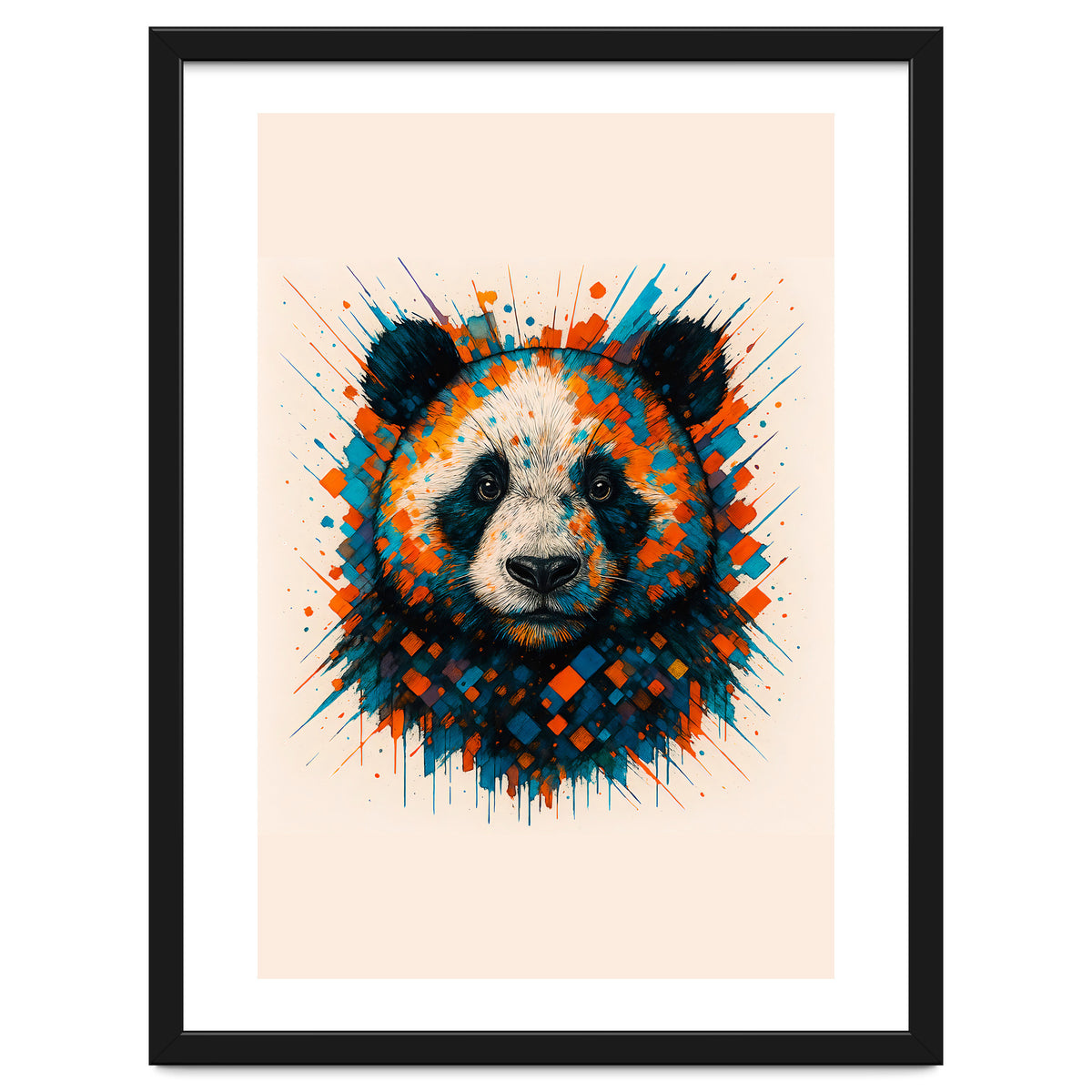 Panda Animal Watercolor