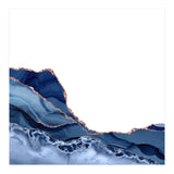 Navy & Rose Gold Agate Texture 19 (Print Only) thumbnail
