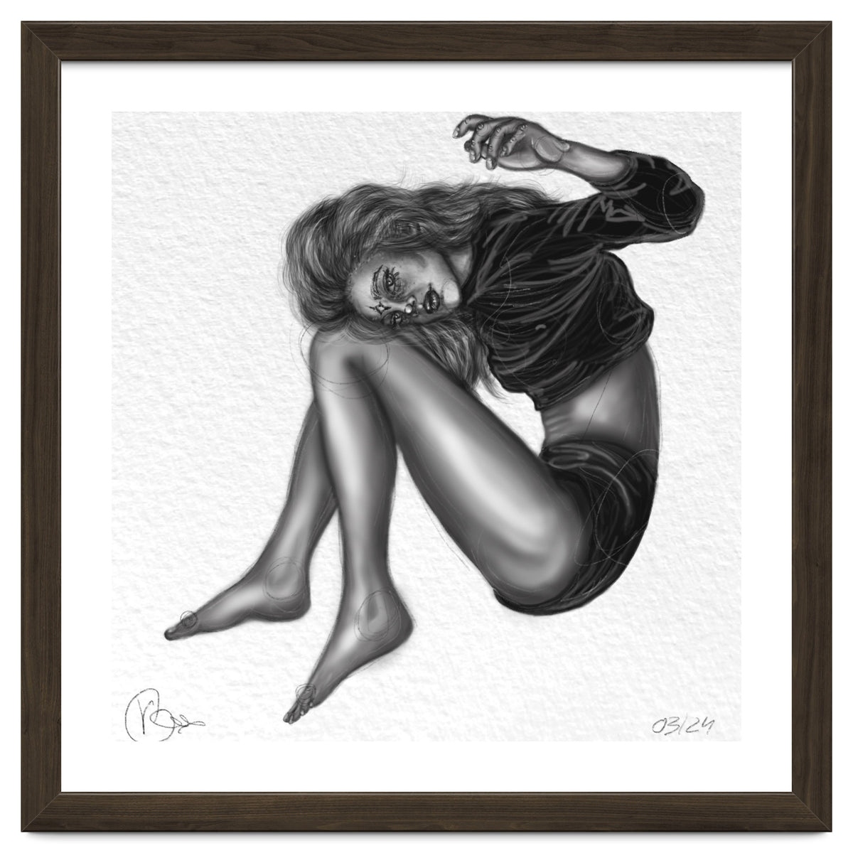 Verrenkung auf Bequem