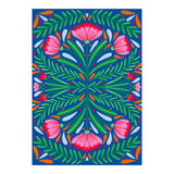 Bold Symmetrical Flowers (Print Only) thumbnail