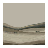 Muted Landscape oil painting  (Print Only) thumbnail