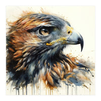 Eagle Gaze Across The Horizon (Print Only)