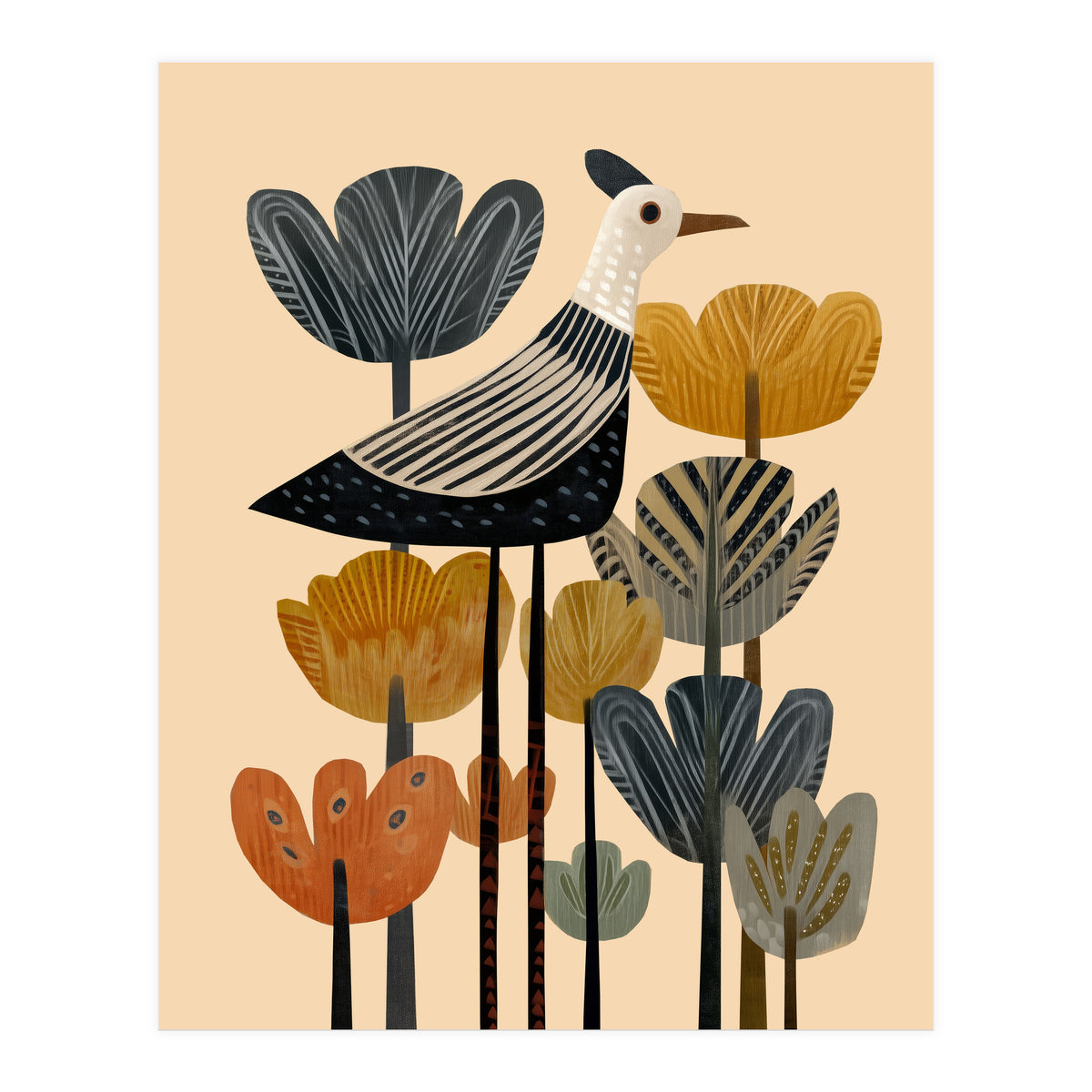 The Blooming Bird (Print Only)