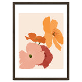 Autumn Wildflowers, Botanical Illustration Vintage Classy, Bohemian Floral Blossom Plants Bloom, Pastel Flowers Garden Nature thumbnail