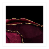 Burgundy & Gold Agate Texture 05 (Print Only) thumbnail