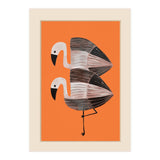 Tangerine Flamingos (Print Only) thumbnail