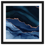 Navy & Rose Gold Agate Texture 12 thumbnail