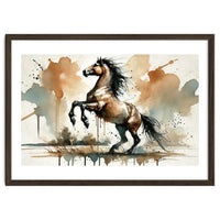Fiery Horse Elegance