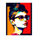 Audrey Hepburn Hollywood Star Pop Art WPAP (Print Only) thumbnail