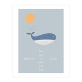 The whale in theocean (Print Only) thumbnail