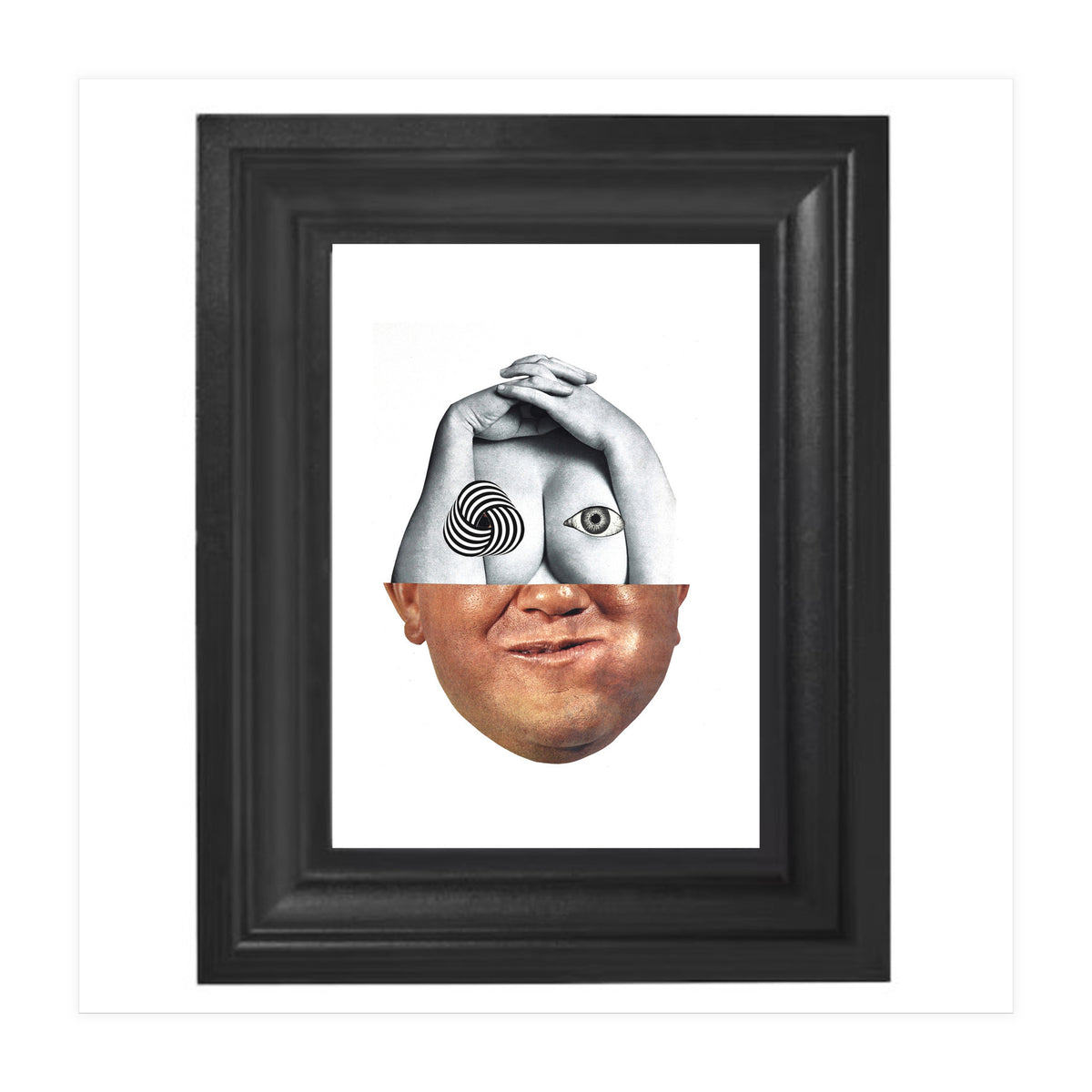 Satiety Collage - Print of paper Collage (Print Only)