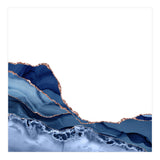 Navy & Rose Gold Agate Texture 19 (Print Only) thumbnail