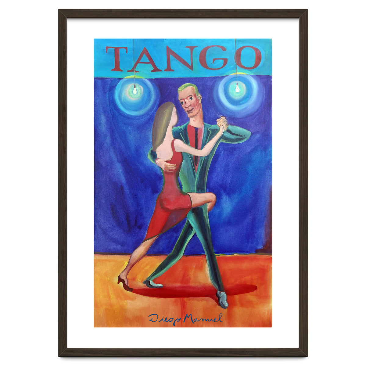 Afiche De Tango