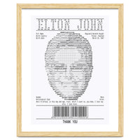 Receipt Art Elton John