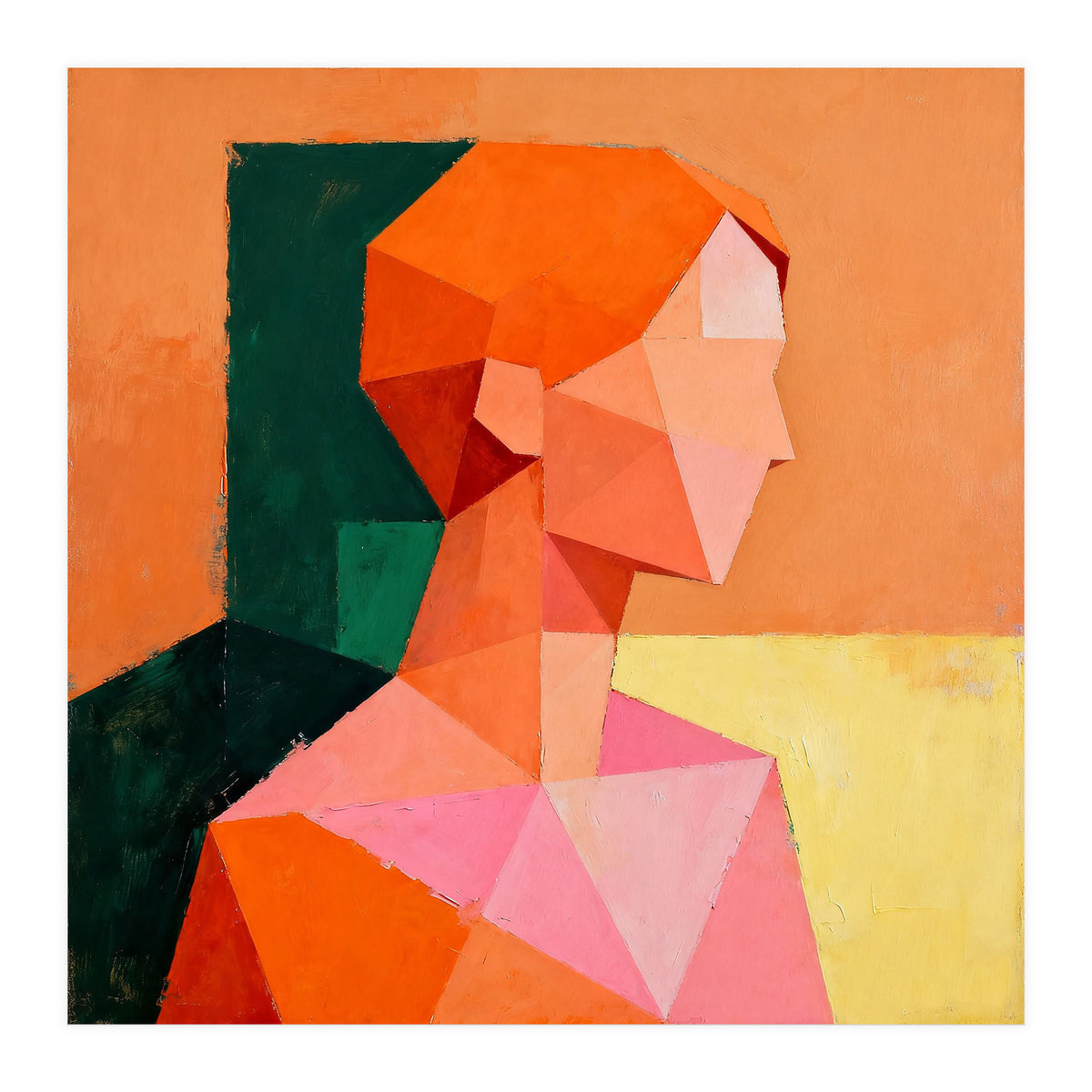 Geometric People 02 (Print Only)