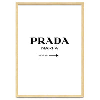 Prada Marfa, Fashion Sign Poster