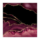 Burgundy & Gold Agate Texture 14 (Print Only) thumbnail