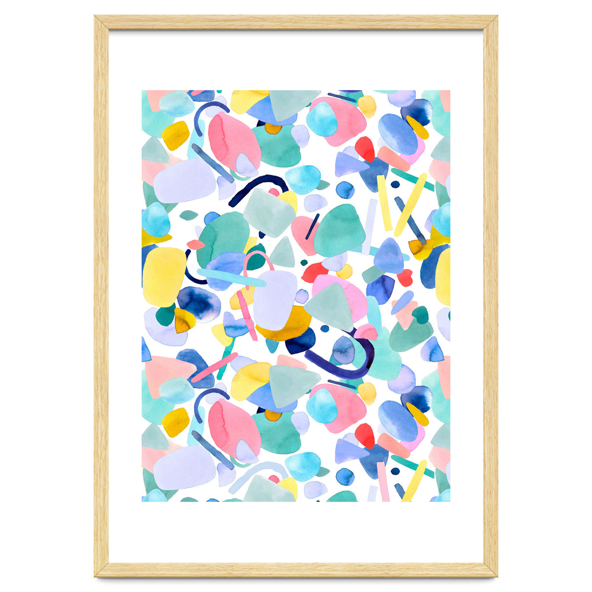 Abstract Geometric Modern Shapes