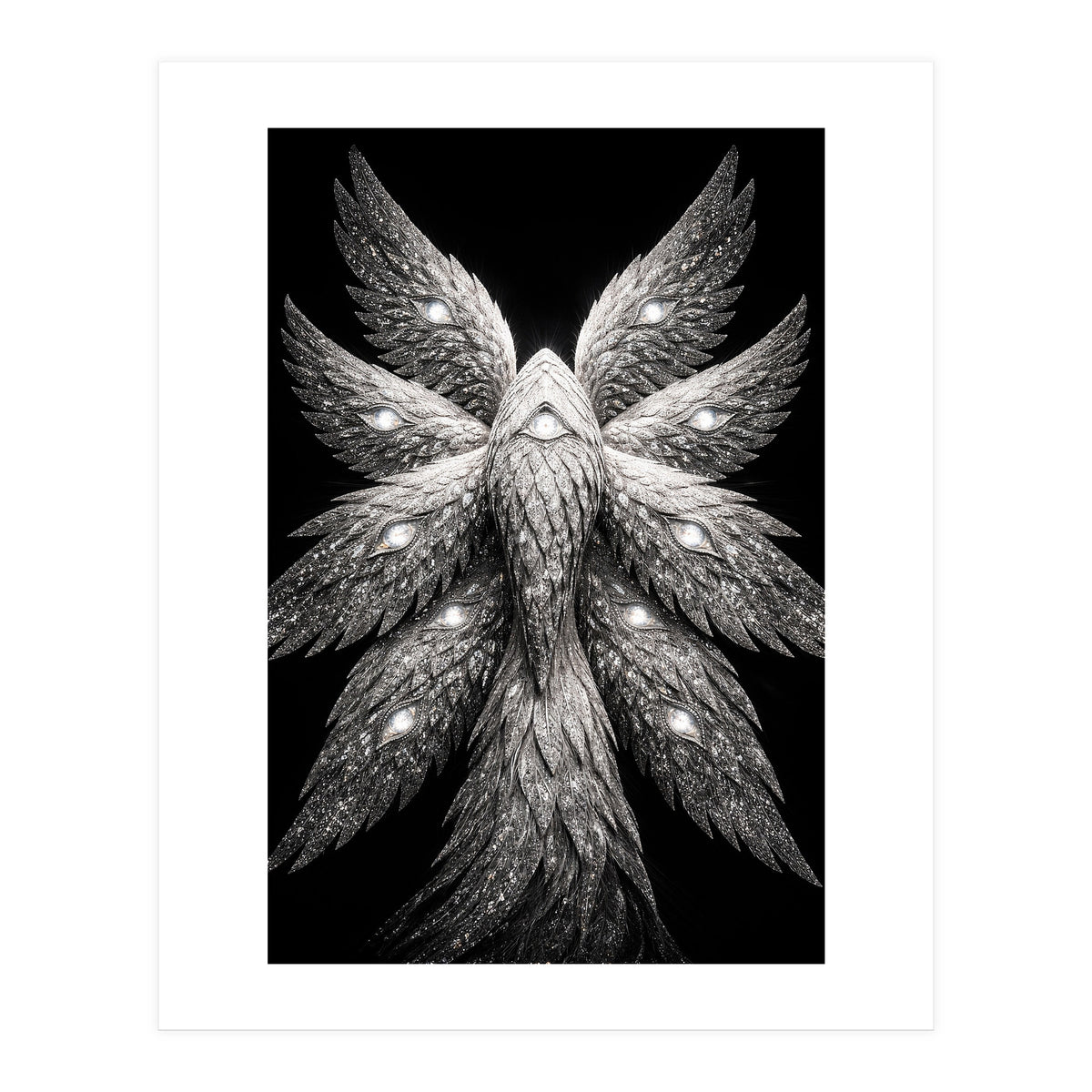 Seraphim Biblically accurate Angel (Print Only)