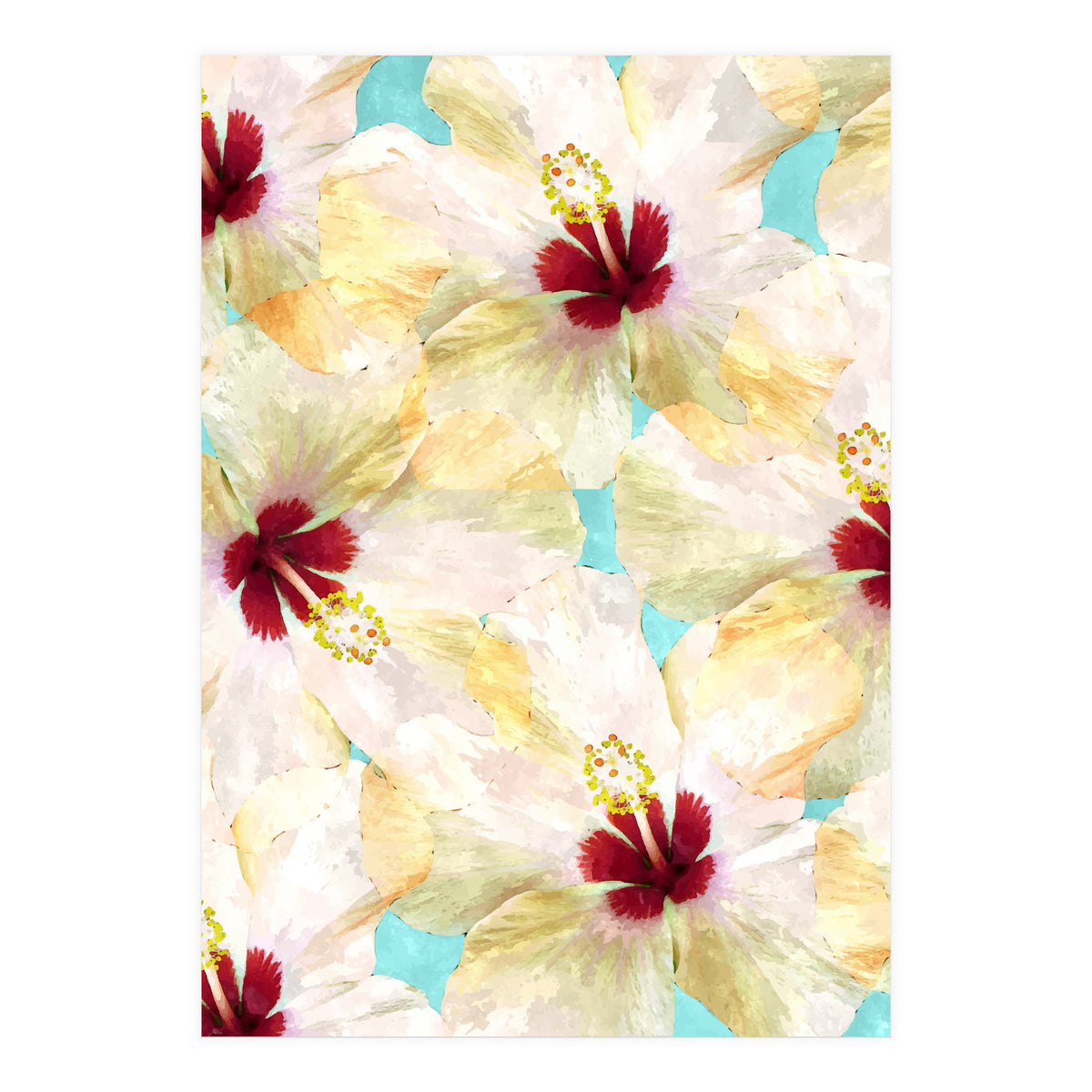 Hibiscus On Steroids (Print Only)