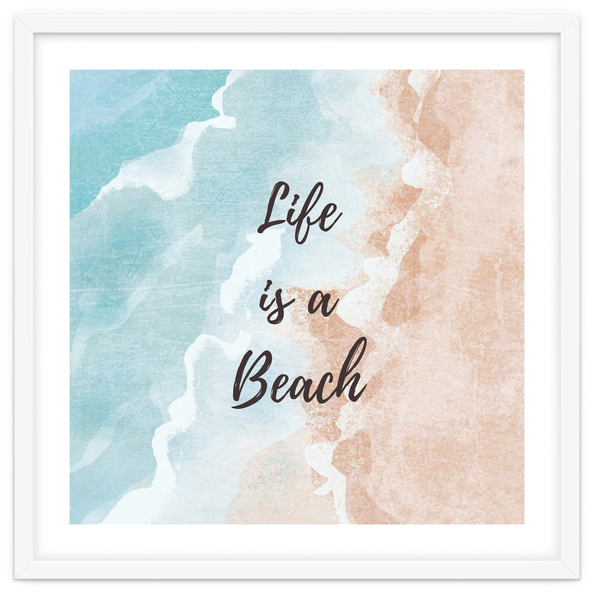 Life's a beach, enjoy the waves 🌊