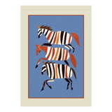 Striped Running Horses (Print Only) thumbnail