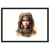 Desert Muse Watercolor Portrait thumbnail