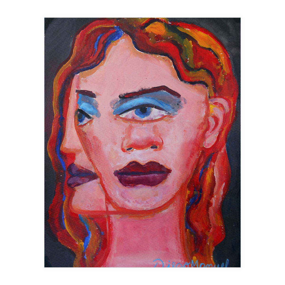 Cabeza De Mujer 7 (Print Only)